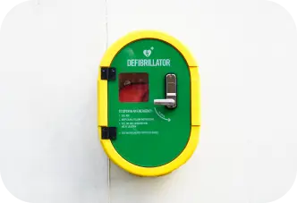 Boitier externe de défibrillateur