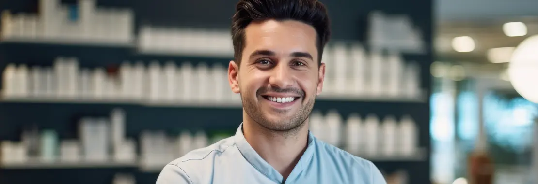 Spécialiste de la santé souriant